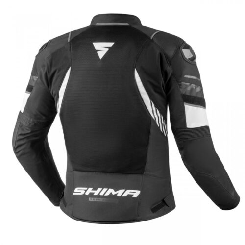 Мотокуртка SHIMA MESHPRO 2.0 BLACK/WHITE