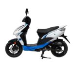 Скутер Regulmoto EAGLE 50 (LJ80QT-3L) белый/синий, колёса R12, шт, 100021/1-1