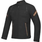 Мотокуртка текстильная IXON STRIKER RETRO BLACK/BROWN