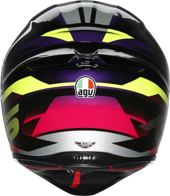 AGV Шлем K1 S FASTLAP BLACK/PURPLE/PINK
