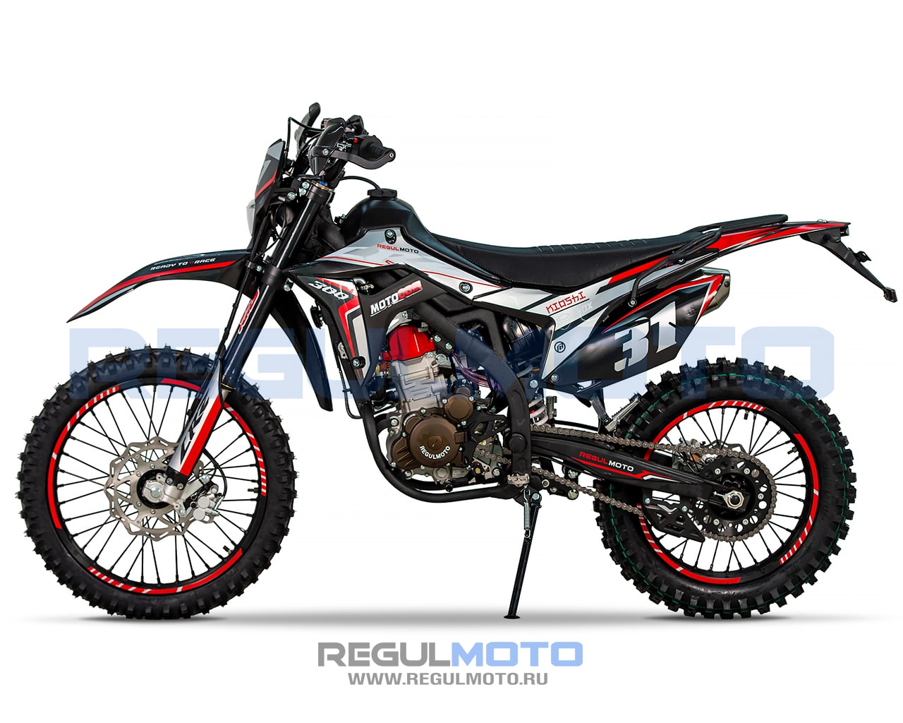 Мотоцикл REGULMOTO CR-Z 350 черный, серый
