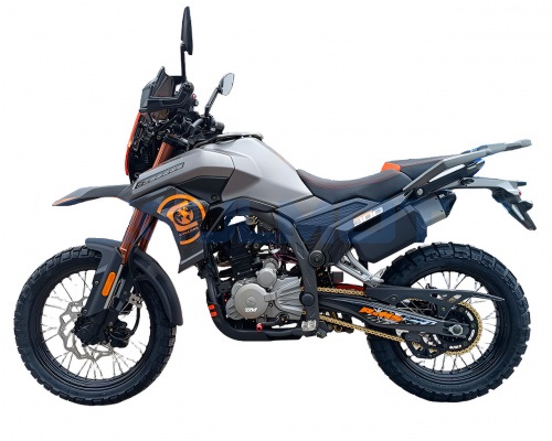 Мотоцикл Regulmoto Cyclone с ПТС Серый