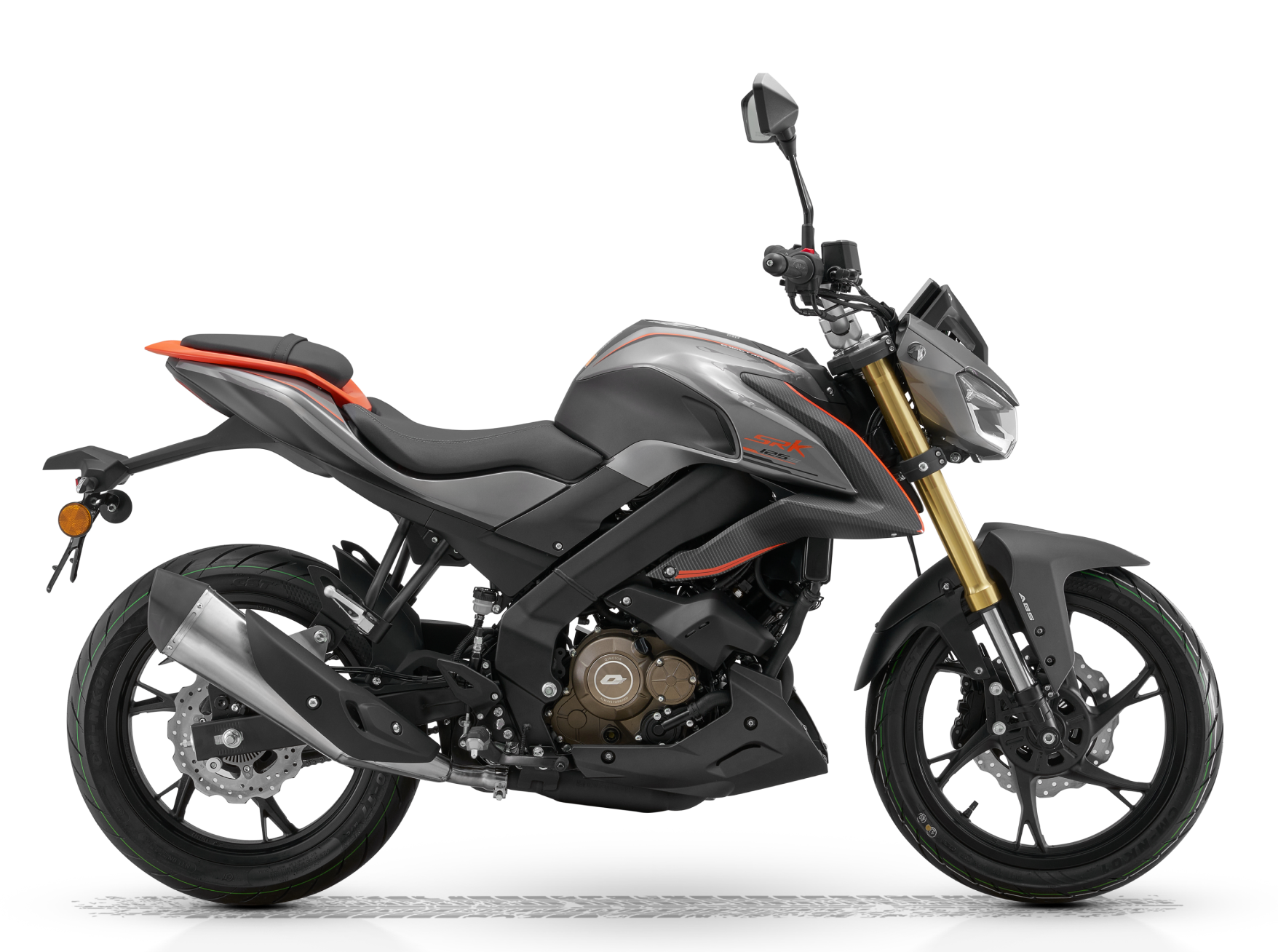 Мотоцикл Qjmotor SRK 125 S, 2026 г.в., серый