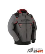Мотокуртка FURYGAN SEKTOR ROADSTER текстиль, цвет Серый/Черный/Красный