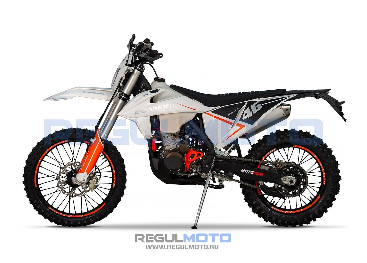 Мотоцикл REGULMOTO Crosstrec NB350 с ПТС, Белый