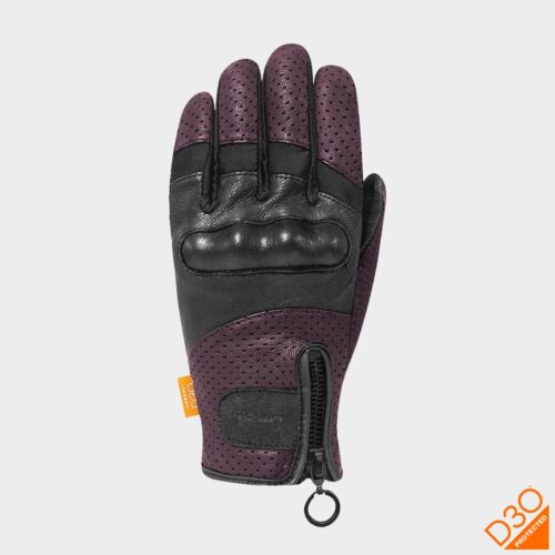 Перчатки RACER BELLA 3 BLACK BURGUNDY