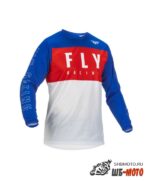 Джерси FLY RACING F-16 (2022) красный/белый/синий