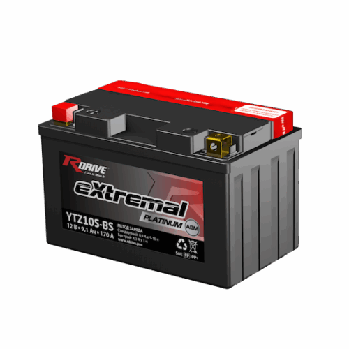 Аккумулятор RDRIVE eXtremal Platinum YTZ10S-BS (PL)  [151х87х94]