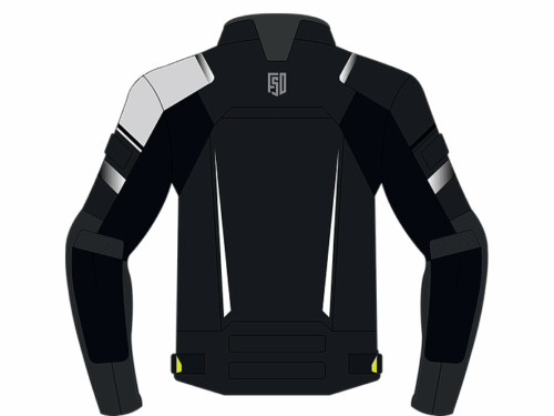 Мотокуртка ткань FSD TERRA 2.0 black/ice/navy