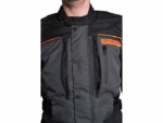 Мотокуртка ткань FSD JIME anthracite/black/orange