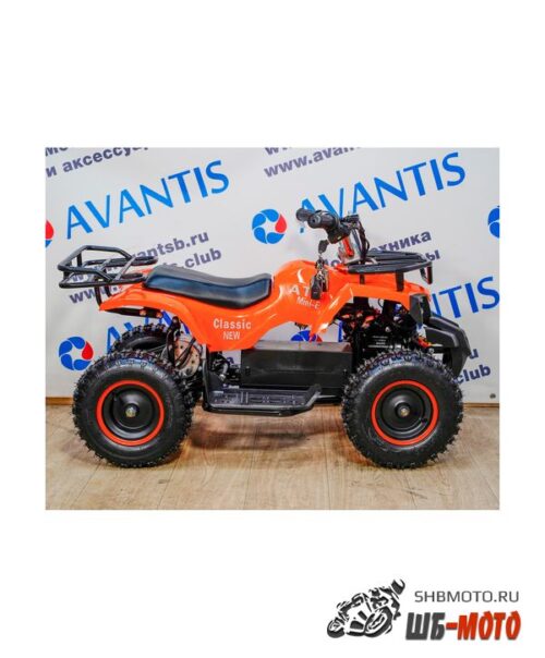 Детский квадроцикл ATV Classic 800w new электрический (Оранжевый)