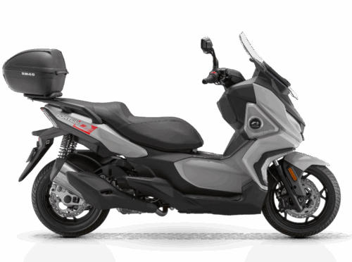 Макси скутер QJmotor FORT 400 G Серый/Черный