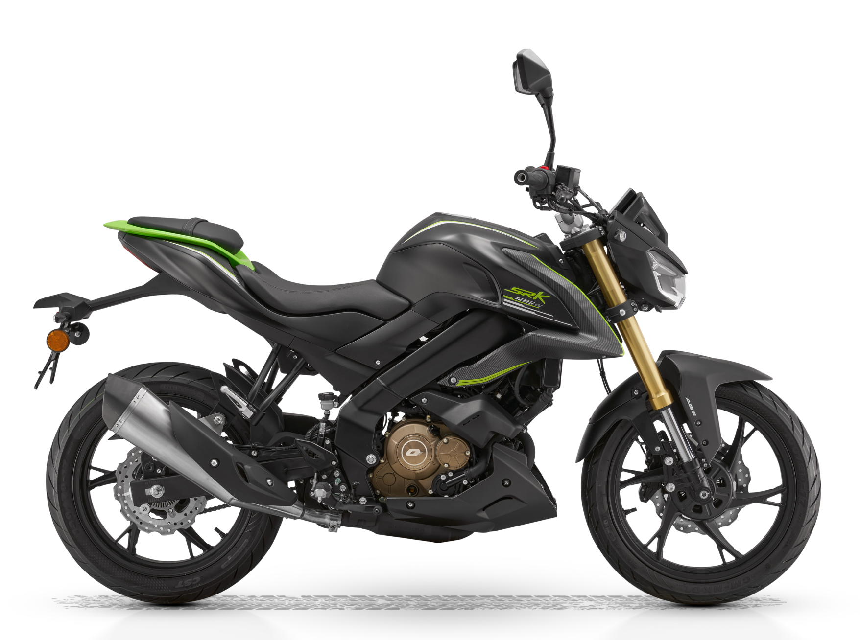 Мотоцикл Qjmotor SRK 125 S, 2026 г.в., черный