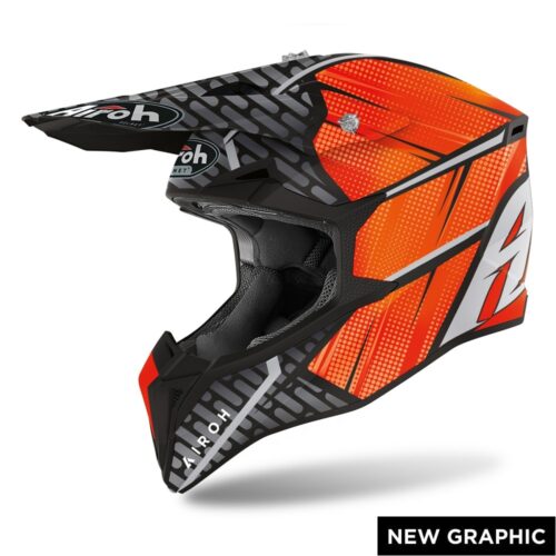 Airoh Шлем WRAAP RAZE ORANGE MATT